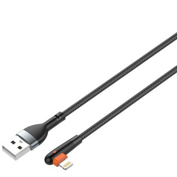 90 Angle 2.4A USB3.0 Data cable Efficiency Charging Cable - Image 4