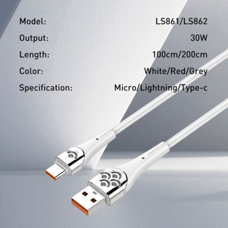 30w Fast Charging Data Cable - Image 5
