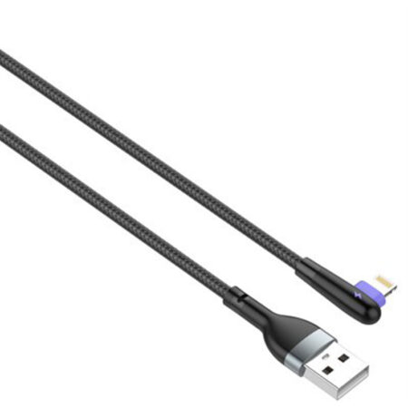 90 Angle 2.4A USB3.0 Data cable Efficiency Charging Cable - Image 2