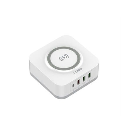 5 In 1 charging station with 15W wireless + PD30W+ QC18W+2Auto-ID Total 32W - Image 3