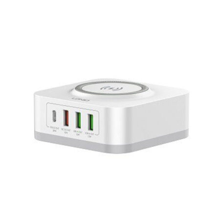 5 In 1 charging station with 15W wireless + PD30W+ QC18W+2Auto-ID Total 32W - Image 4