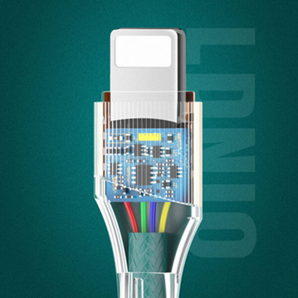 30W Charging Cable USB3.0 Nylon Data Cable - Image 4