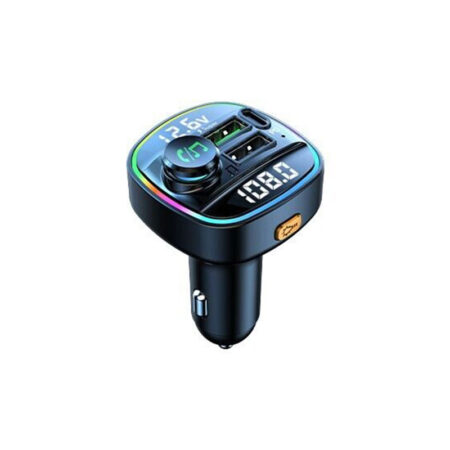 Car Bluetooth 5.3 FM Transmitter, Dual USB 20W, Ambient Lighting, Type C PD20W - Image 3