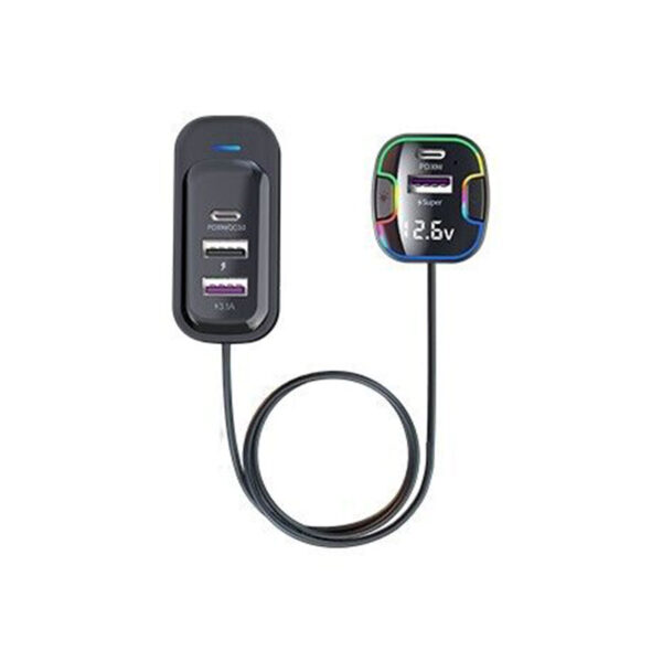 5 port output PD30W Fast Car Charger
