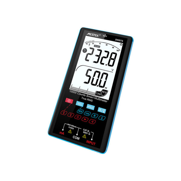 Smart Range Multimeter - 10000 Counts, Big Screen, Non-Contact AC Voltage