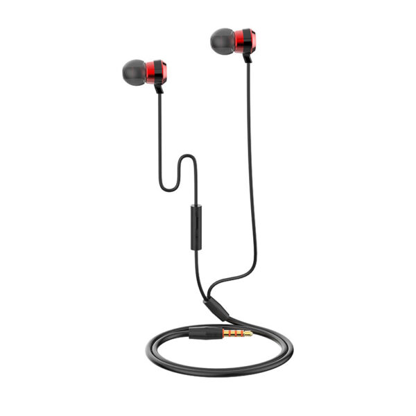 In-Ear Earphones with Mic - Wired Headset with 3.5mm Stereo Connector