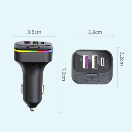 PD20W 2in1 Super Fast Car Charger - Image 4