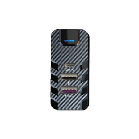 6 port 66+15W Fast Car Charger - Image 2