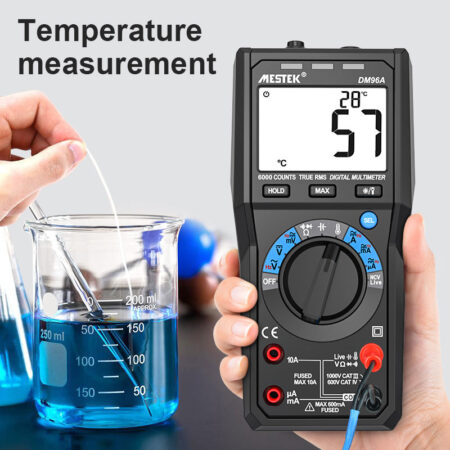 Auto Range Multifunction Multimeter HD LCD Screen NCV Measurement - Image 3