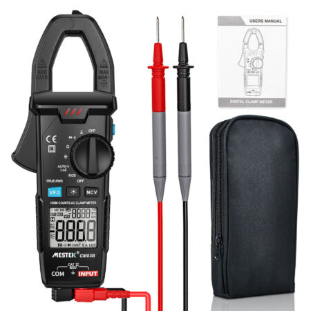 Multimeter Clamp Meter 10000 Counts 600A AC/DC Voltage True-RMS Backlight - Image 6