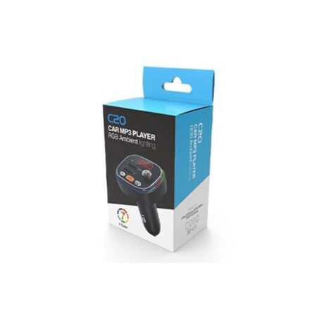 Car Bluetooth 5.3 FM Transmitter, Dual USB 5V 3.1A/1A, MP3 WAV, Ambient Sound - Image 3