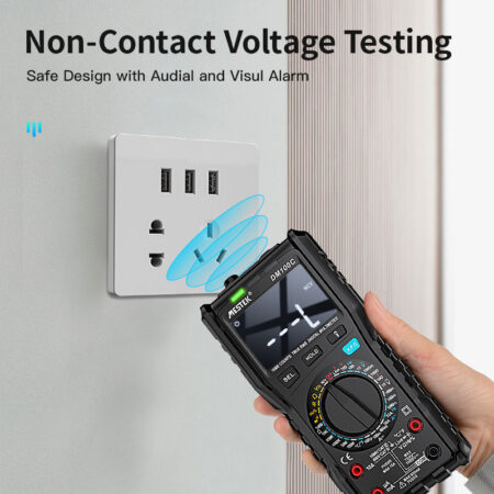 Digital Multimeter NCV Voltage Current Tester - Manual/Automatic, True RMS - Image 3