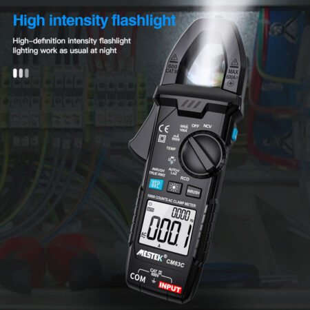 Digital Clamp Meter 600A AC/DC Voltage True-RMS Temp Backlight 10000 Counts - Image 5