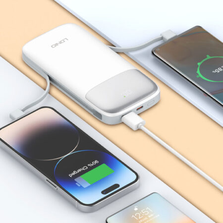 10,000mAh Power Bank - USB-C PD, Lightning, QC Outputs (22.5W) - Image 3