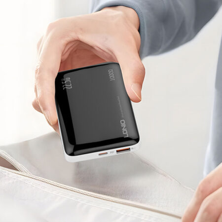 10000mAh Power Bank with USB-C & Quick Charge Outputs (22.5W) - Image 4