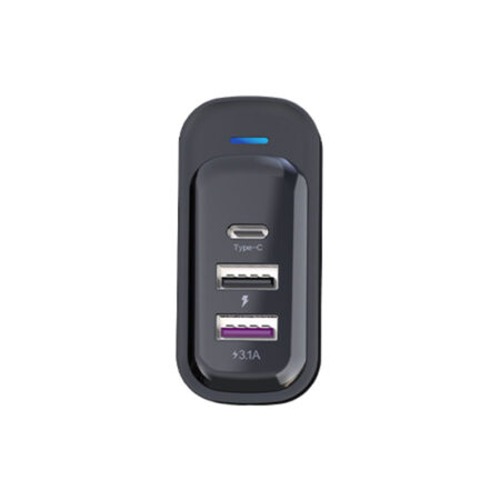 Bluetooth Car FM Transmitter-V5.3, Rainbow Lighting, Dual USB & Type-C Charging - Image 3