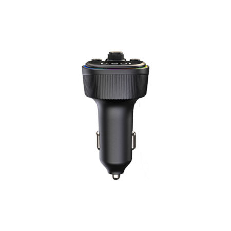 Car FM Transmitter Bluetooth V5.3 - Ambient Light, Dual USB 22.5W - Image 3