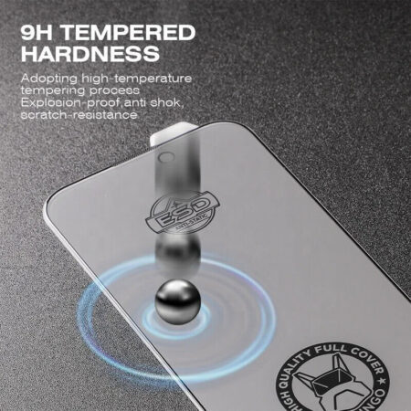 Easy Fit Full Screen Protector Privacy Dust Free install Cover For iPhone - Image 5