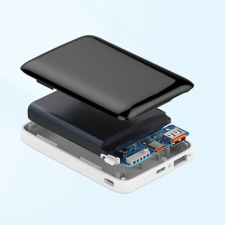 10000mAh Power Bank with USB-C & Quick Charge Outputs (22.5W) - Image 5