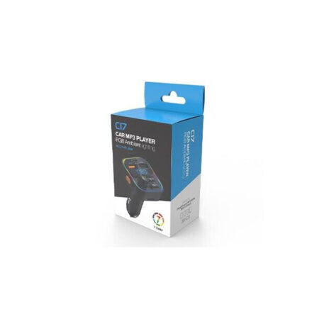 Car Bluetooth 5.3 FM Transmitter, Dual USB QC3.0/1A, PD Type C 20W, Ambient Lighting - Image 4