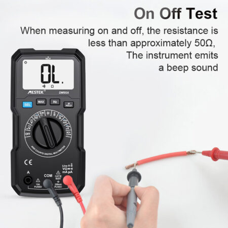 Smart Multimeter, High Precision, Manual Range, 1999 Counts - Image 5