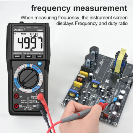Digital Multimeter Tester AC/DC Volt Amp Ohm Diode Continuity Ammeter Voltmeter - Image 5