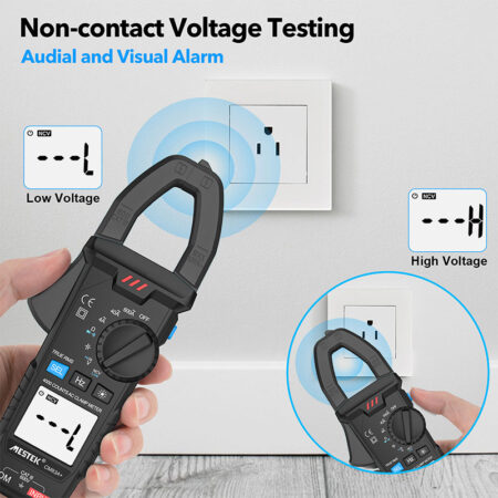 Digital Clamp Meter 600A AC Current Multimeter True-RMS NCV Backlight Tool - Image 3