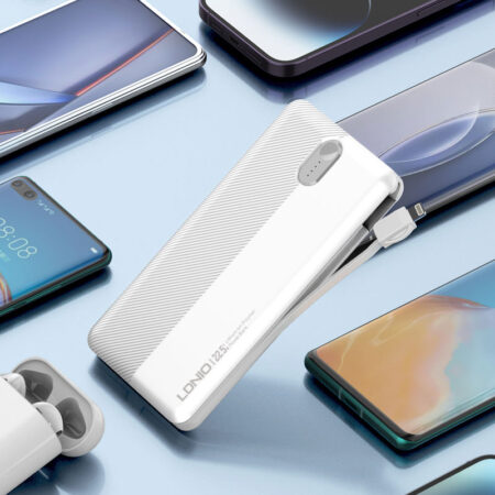 Multi-Output 10000mAh Power Bank - USB-C PD, Lightning, QC (22.5W) - Image 4