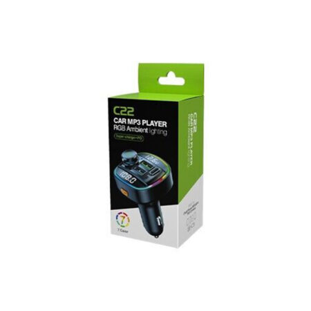 Car Bluetooth 5.3 FM Transmitter, Dual USB 20W, Ambient Lighting, Type C PD20W - Image 5