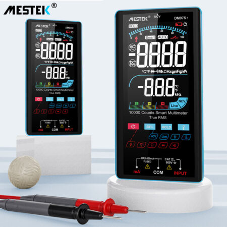 10000 Counts Smart Multimeter, Large Color Screen, Non-contact AC, Flashlight - Image 2