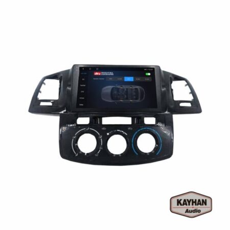 Car Stereo with SatNav for TOYOTA Hilux Manual A/C | 2004 – 2015 | V6 | 9″ inch - Image 4