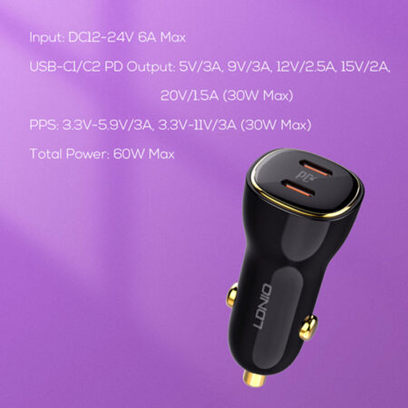 60W High Power Dual PD30W Support PD/PPS Super Fast Charging - Image 5