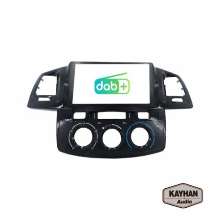 Car Stereo with SatNav for TOYOTA Hilux Manual A/C | 2004 – 2015 | V6 | 9″ inch - Image 3