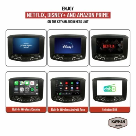 Car Stereo with SatNav for HOLDEN VF Commodore | version 6 | 2013 – 2017 | 8″ inch - Image 9