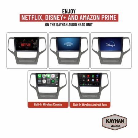 SatNav for JEEP Grand Cherokee 2010 – 2014 | Version 6 | 9″ inch - Image 11