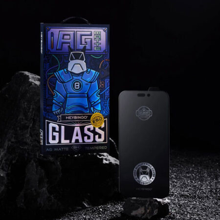 X-MAN AG Matte Aluminum 0.3mm Unbreakable Glass Screen Protector for iPhone - Image 5
