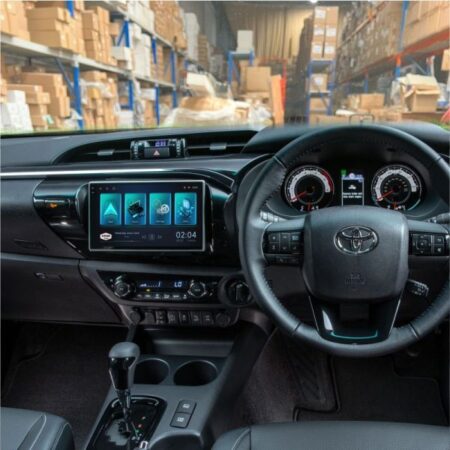 Car Stereo with SatNav for TOYOTA Hilux 2015-2023 | V6 | 9″ inch - Image 2
