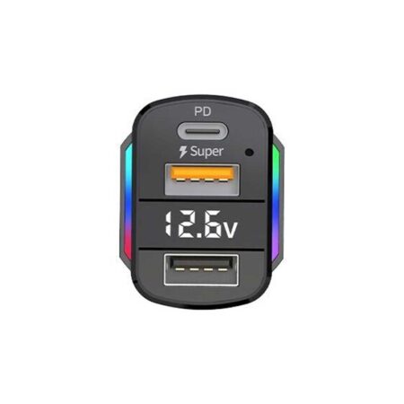 PD36/65W fast car charger FM transmitter - Image 3